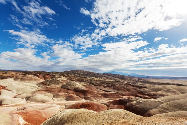 Sandstone formations in utah, usa