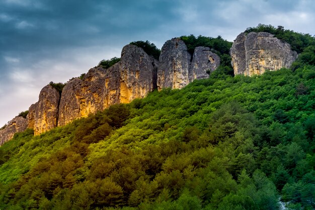 Sandstone rocks