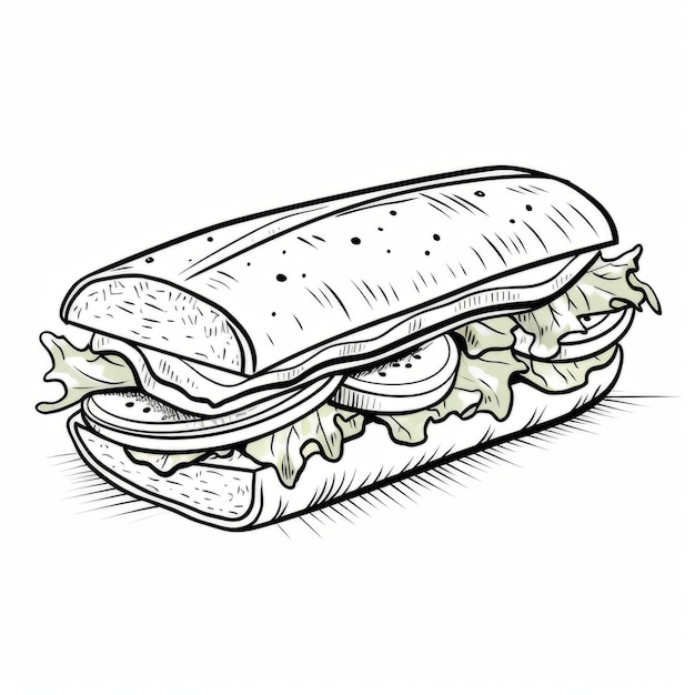 Фото Красивые страницы для сэндвичей для детей
