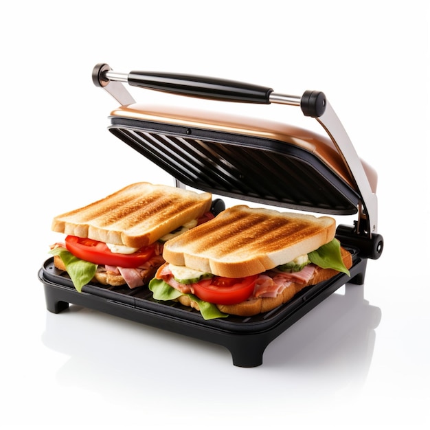 Photo sandwich maker with white background high quality u