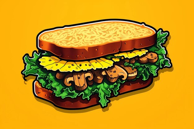 Sandwiches toasts breakfast image fast food delicious pictures