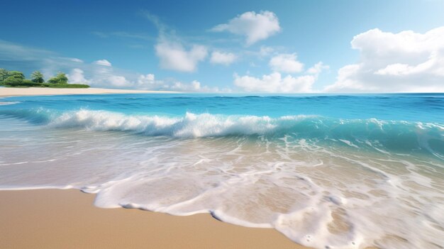 Sandy beach background