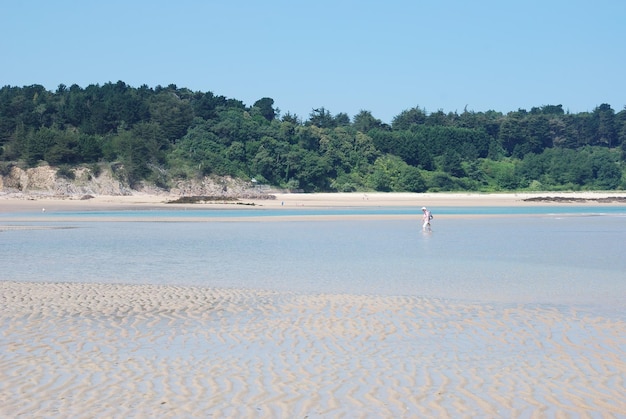 Sandy beach