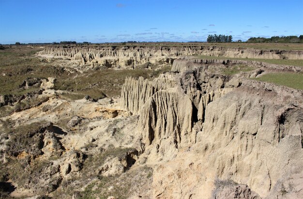 Sandy hills landscape