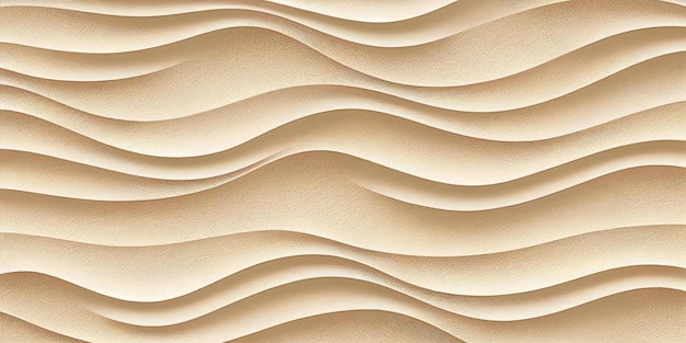 Photo sandy waves abstract background generative ai