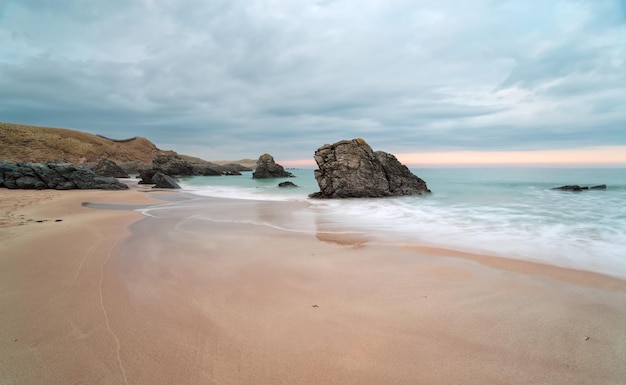 Durness의 Sango Bay 해변