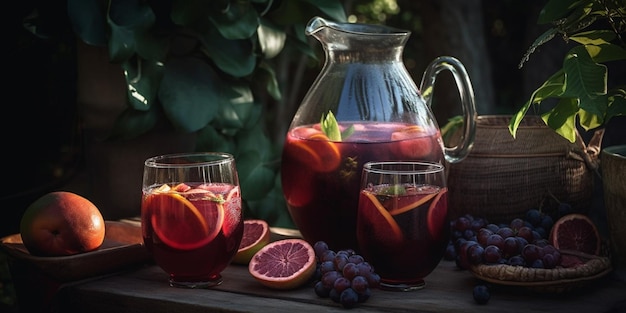 Sangria stilleven