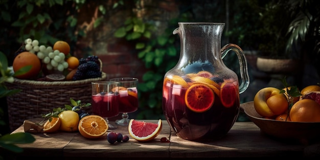 Sangria stillife