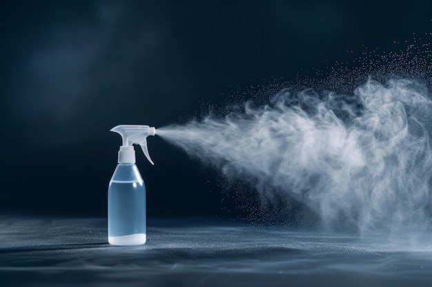 Foto disinfettante spray igienico essenziale uccide i germi comodo portatile