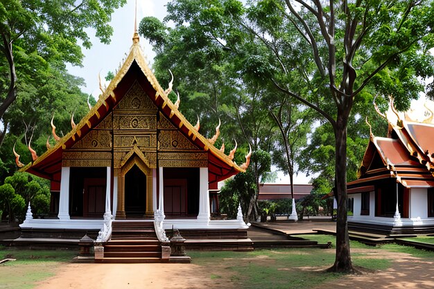 Photo sanphet prasat palace thailand