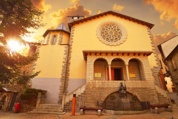 Sant esteve church in andorra la vella