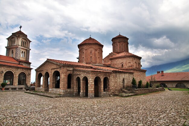 Sant Naum monastery in Macedonia, Balkans