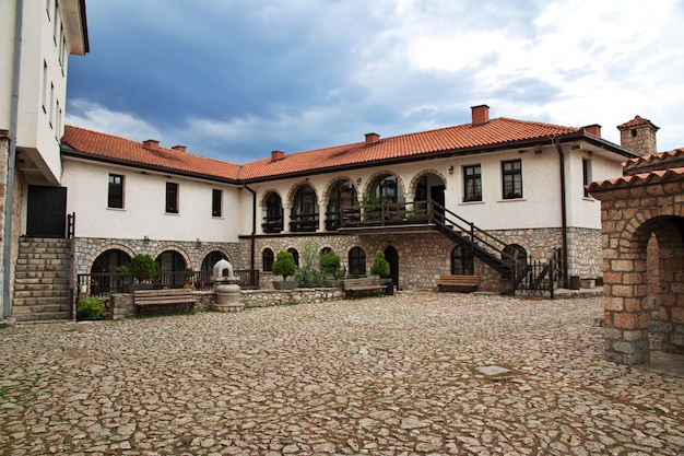 Monastero di sant naum in macedonia, balcani