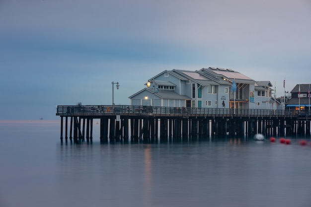 Santa Barbara pier in Californië