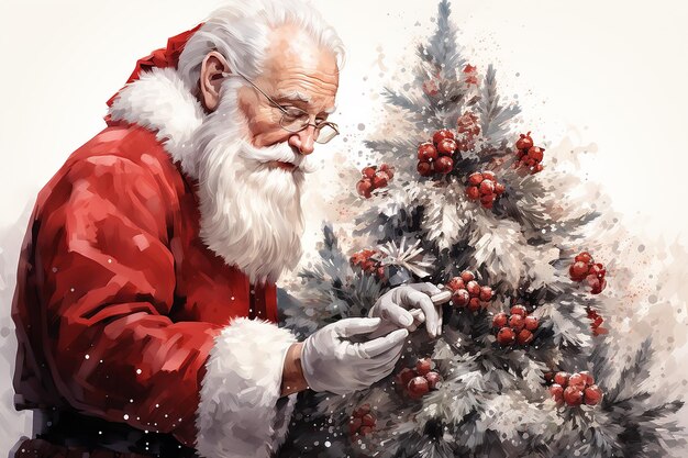 santa claus classic image