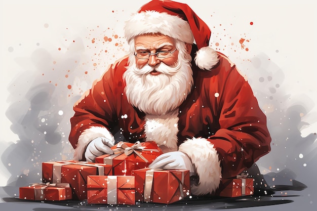 santa claus classic image