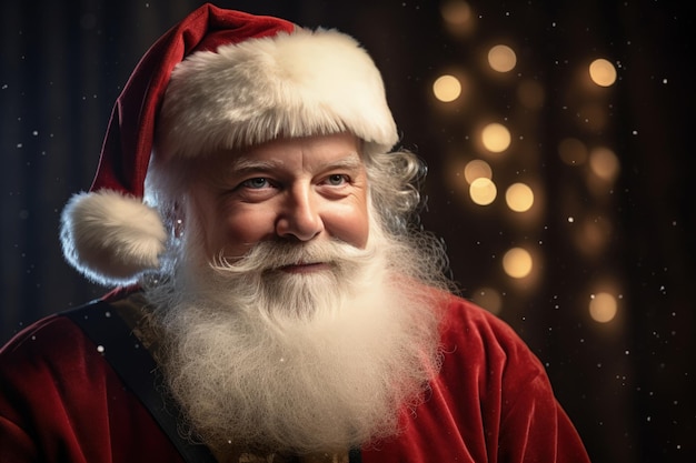 Santa Claus closeup