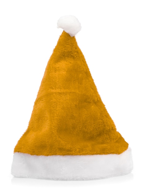 Santa Claus hat isolated on white background