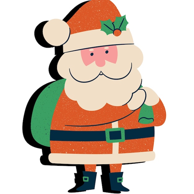 Santa claus illustration and vector 2024