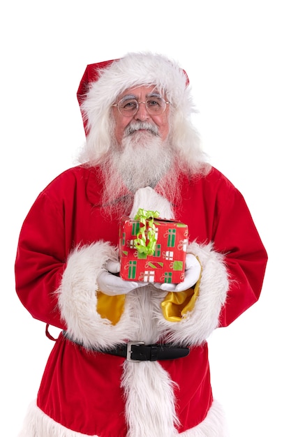 Santa Claus isolated on white