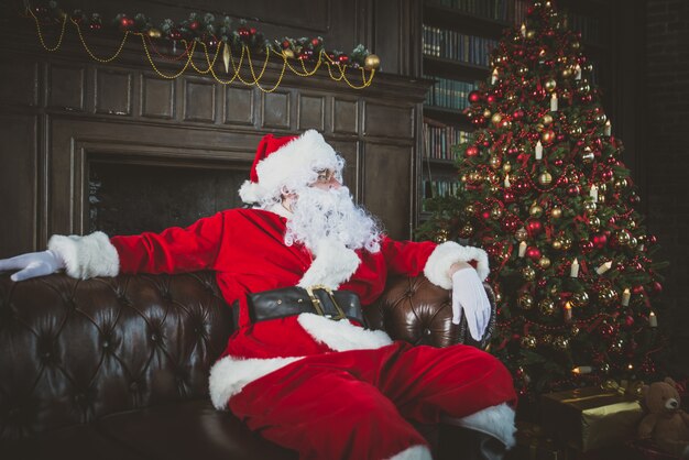 Santa claus portraits and lifestyle