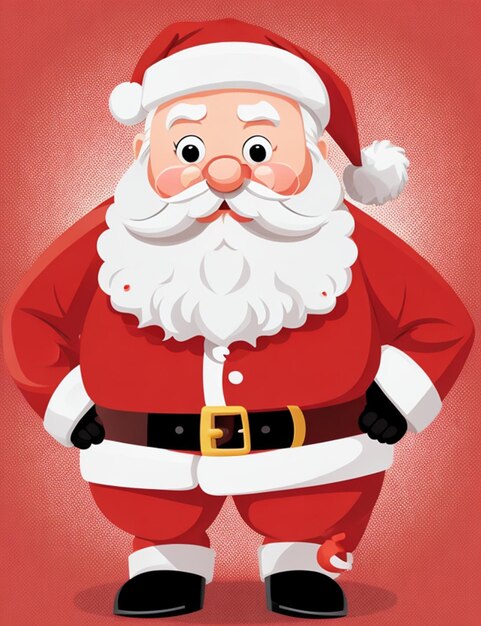 Photo santa claus vector art