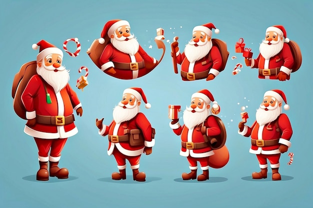 santa claus vectors