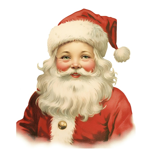 Santa Claus with gift boxes Generative Ai