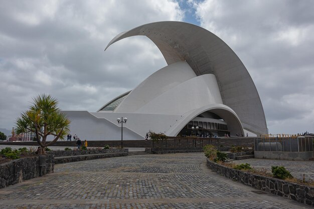 Santa cruz de tenerife spain 05132018 auditorio de tenerife