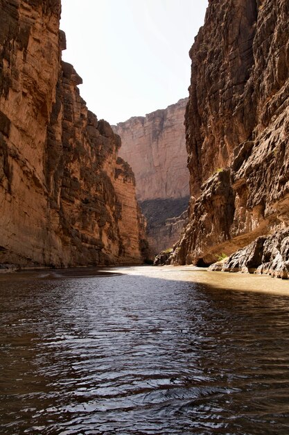 Photo santa elena canyon from trail end