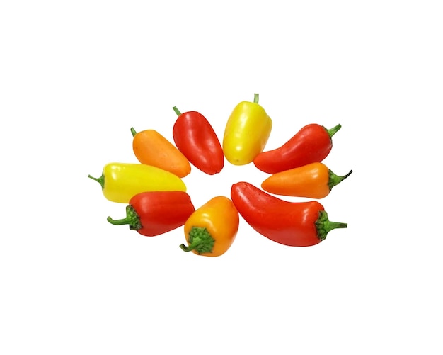 Foto santa fe grande is een chili peper uit new mexico die bekend staat als yellow hot pepper en guero chili peper