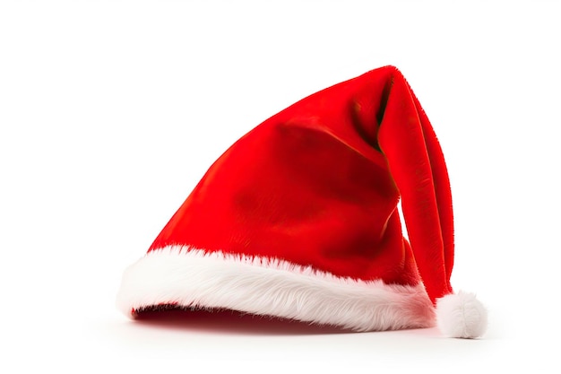 santa hat isolated on white background