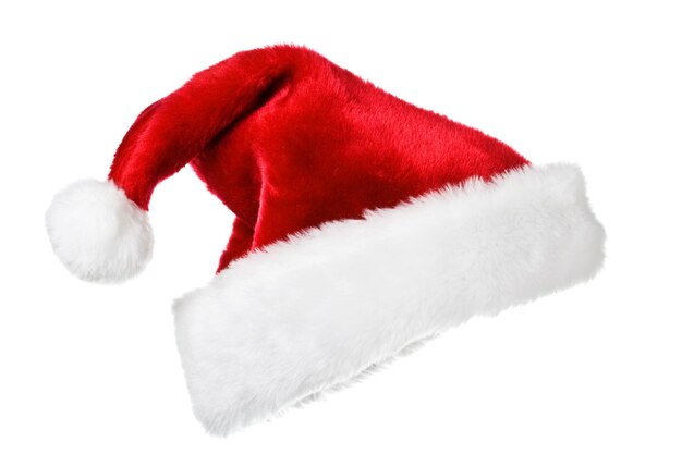 Santa hat isolated on white