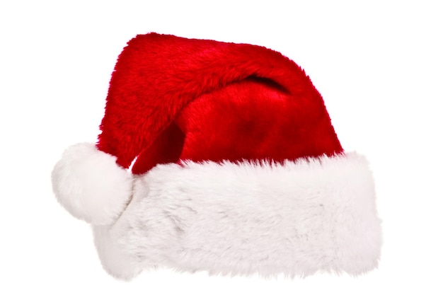 Santa hat isolated on white