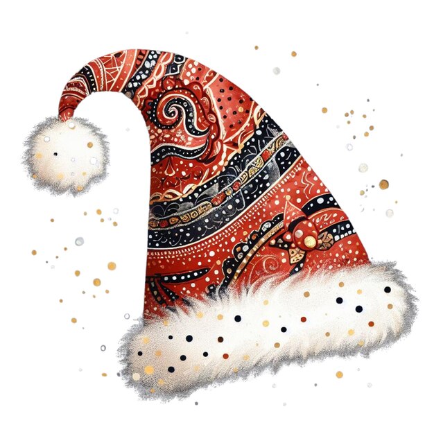 Foto cappello di babbo natale