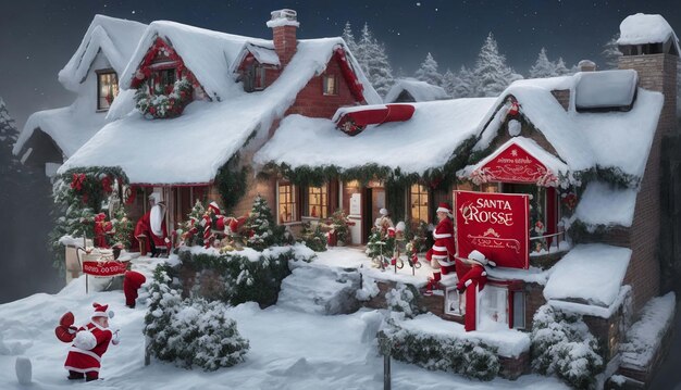 santa house