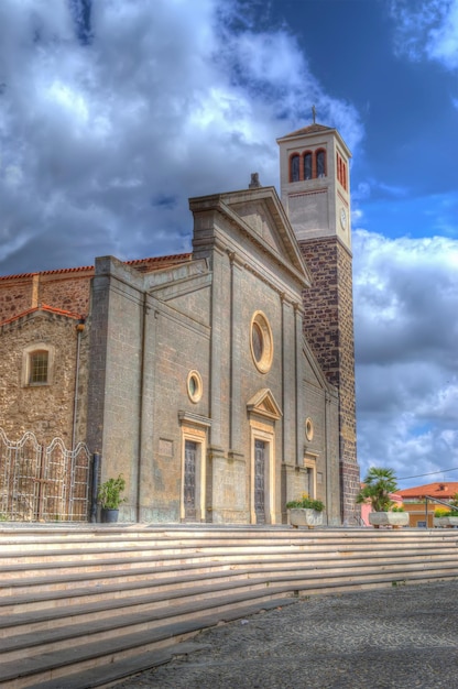 Santa Maria church in Cabras hdr tone