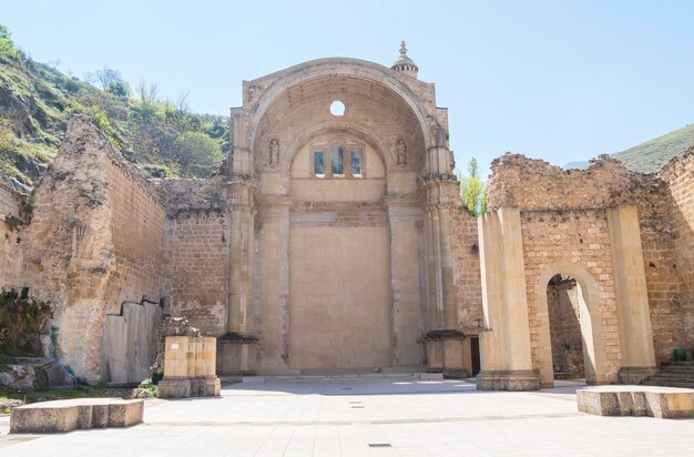 Santa Maria church ruins Cazorla Jaen Spain