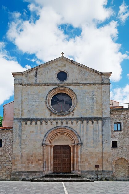 Santa Maria church in Sassari Sardinia