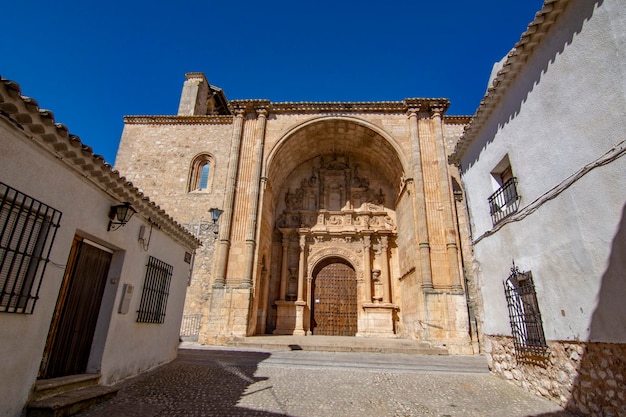 Santa Maria-kerk in Alarcon Cuenca