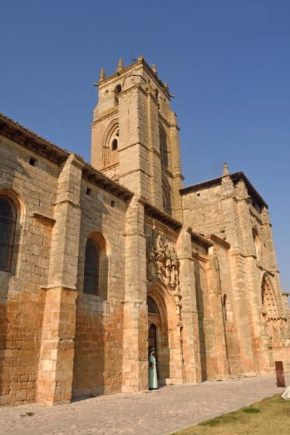 Santa Maria la Real church Sasamon Burgos province Castilla y Leon Spain