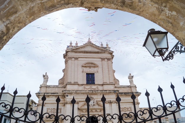 Photo santa maria maggiore church in ispica, ragusa