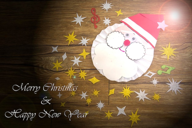 Photo santa paper craft