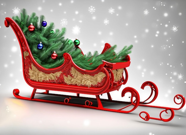 Santa39s sleigh