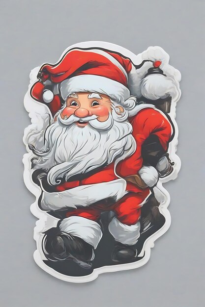 Santas Holiday HoHoHo stickers