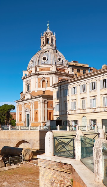 Santi luca e martina, een kerk in rome, italië