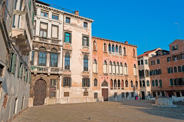 Santo Stefano parish on a clear day