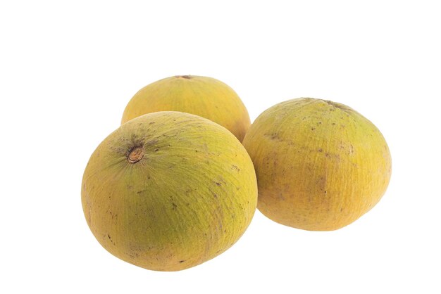 Santol fruit geïsoleerd op witte achtergrond