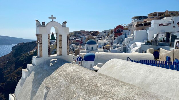 Foto campane di santorini