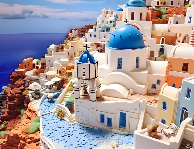 Santorini Bliss Aegean views Greece